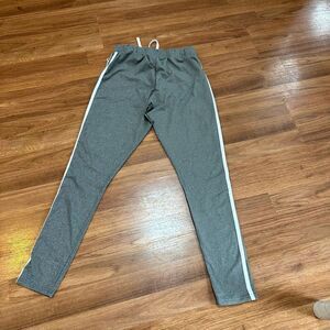Love Streak Gray track pants | Women size Large